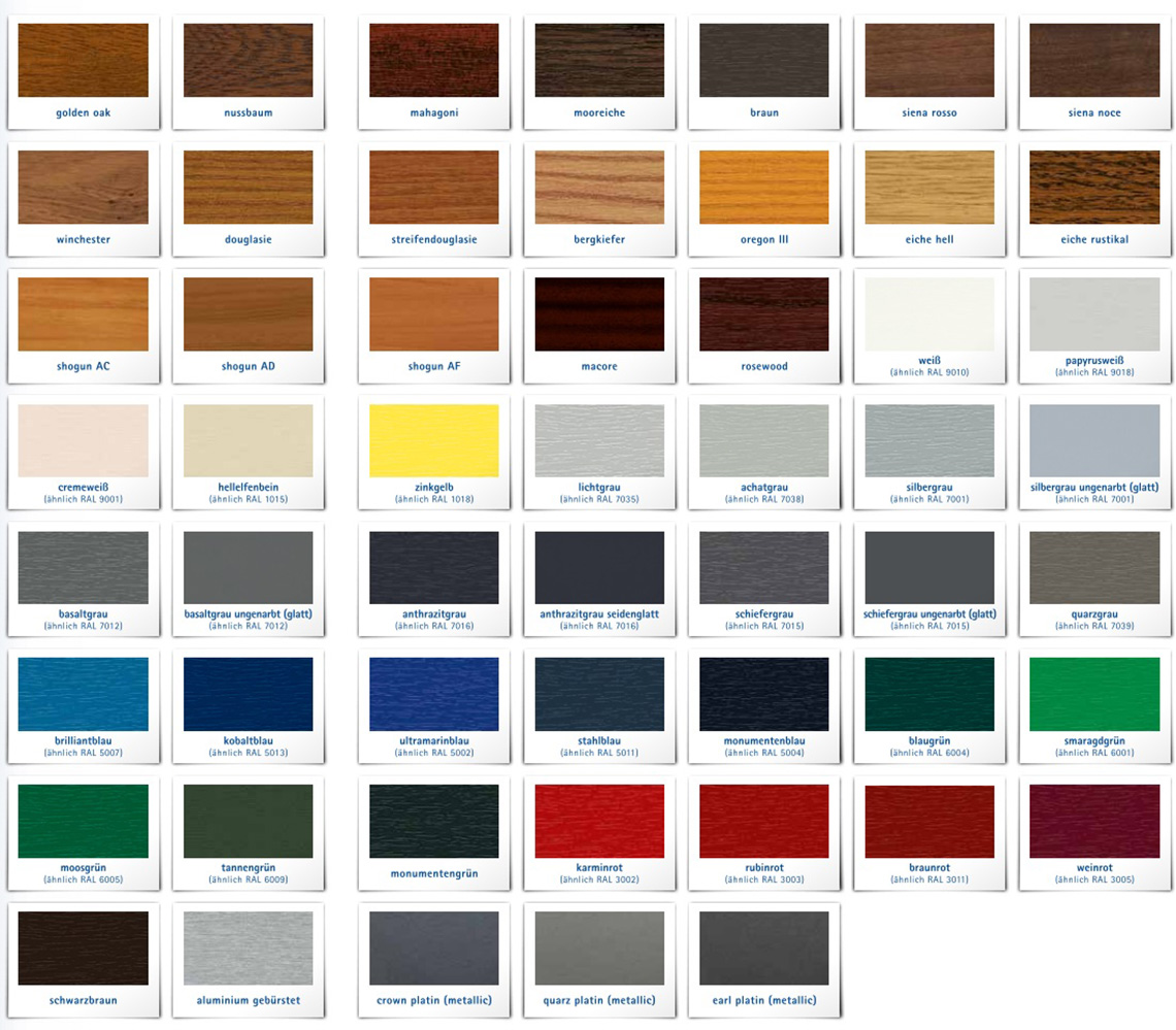 Választható színek